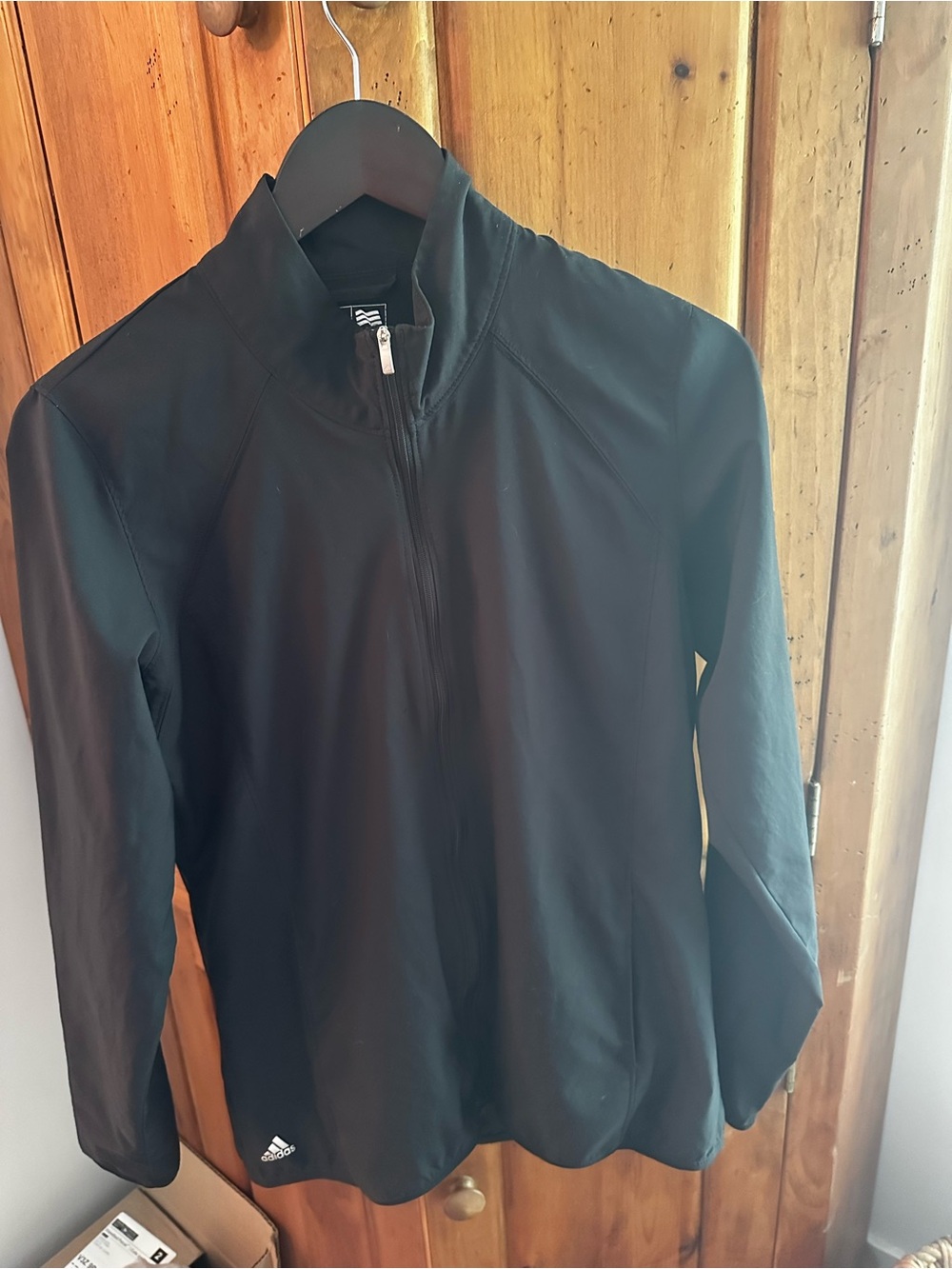 adidas Women's Black Performance Full-Zip Jacket